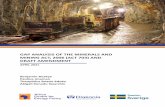 GAP ANALYSIS OF THE MINERALS AND MINING ACT, 2006 (ACT 703 …