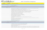 JHA Template Register - JSEAsy safety software