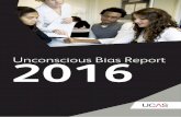 Unconscious Bias Report 2016 - UCAS