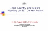 Inter Country and Expert Meeting on SLT Control Policy