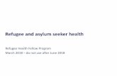 Refugee and asylum seeker health