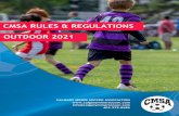 CMSA RULES & REGULATIONS OUTDOOR 2021