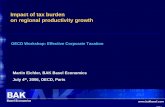 Impact of tax burden on regional productivity growth