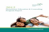 Homebuyer Education & Counseling Program Report