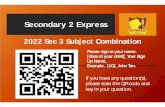 Secondary 2 Express - dunmansec.moe.edu.sg