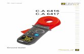 C.A 6416 - appareil de mesure électrique | Chauvin Arnoux ...