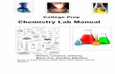 Chemistry Lab Manual - Fairview High School
