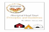 Aboriginal Head Start Principles and Guidelines