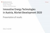 Innovative Energy Technologies in Austria, Market ...