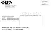 IMPORTANT NOTICE TO NPDES PERMITTEES DMR-QA ... - epa.gov