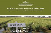 RICE RIRDC - AgriFutures Australia