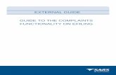 GEN-ELEC-16-G01 - Guide to the Complaints functionality on ...