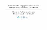Cost Allocation Manual - 2013 - South Carolina