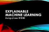 EXPLAINABLE MACHINE LEARNING
