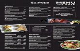 MENU - ginger-restaurant.com