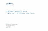 Endpoint Security 10.1 Migration Planning Document