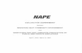 COLLECTIVE AGREEMENT - NAPE