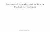 Mechanical Assembly and Its Role in Product Development