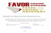 Guide to Recovery Resources