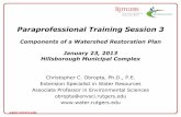 Paraprofessional Training Session 3 - Rutgers University