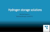 Hydrogen storage solutions - Mediapart