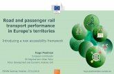 Road and passenger rail transport performance in Europe's ...