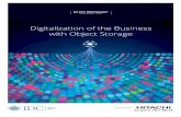 Digitalization of the Business with Object Storage - IDC ...