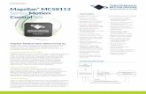 Magellan MC58113 Motion Contrl ICs Datasheet