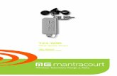Wind Speed Sensor T24-WSS Manual - Mantracourt