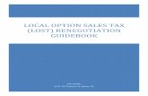 Local Option Sales Tax (LOST) Renegotiation Guidebook