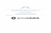 pearson btec level 7 diploma - Global Edulink