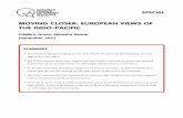 Moving closer: European views of the Indo-Pacific ...