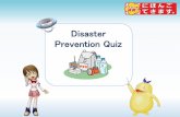 Disaster Prevention Quiz