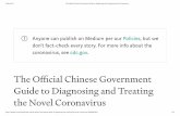 the Novel Coronavirus Guide to Diagnosing and Treating The ...