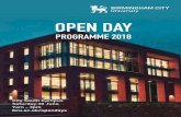 OPEN DAY - Birmingham City University