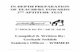 IN-DEPTH PREPARATION OF TEACHERS TOWARDS ND …