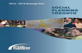 2016 - 2018 Strategic Plan SOCIAL PLANNING TORONTO