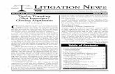 LITIGATION NEWS - Virginia State Bar