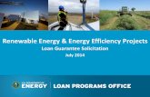 Loan Guarantee Solicitation - Energy