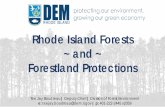 Rhode Island Forests ~ and ~ Forestland Protections