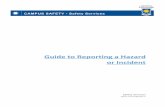 Guide to Reporting a Hazard or Incident