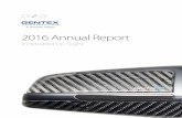 2016 Annual Report - Gentex Corporation