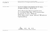GAO-02-12 Environmental Protection: Federal Incentives ...