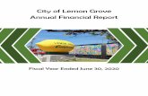 Notes to the FS - City of Lemon Grove, CA | Home