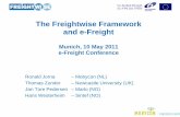 The Freightwise Framework and e-Freight