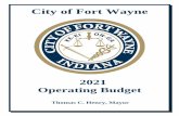 Budget Book - Fort Wayne, Indiana
