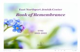 East Northport Jewish Center Book of Remembrance