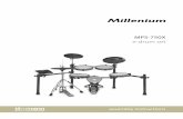 MPS-750X e-drum set