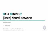 DATAMINING2 (Deep) Neural Networks