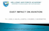 DUST IMPACT ON AVIATION - Major Projects